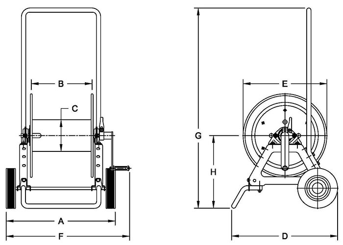 Dimensions for C1150 Series